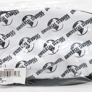Universal Studios Black White Globe Face Mask